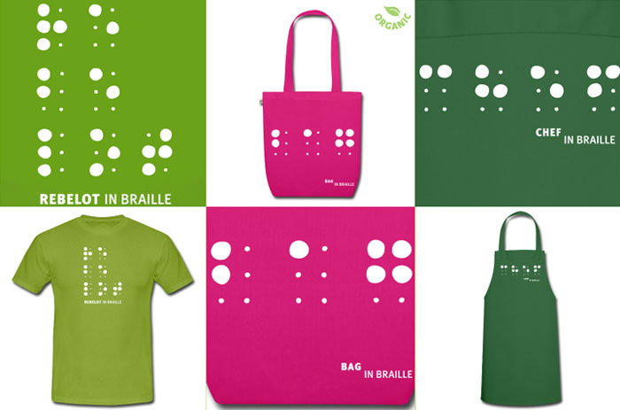 Braille Products by Rebelot